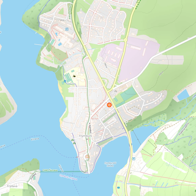 Otevřít interaktivní mapu s polohou Apartmány 2 ve Frymburku